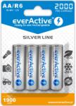 everActive Silver Line R6/AA 2000MAH 1, 2 V NI-MH újratölhető akkumulátor ceruza elem 4db (5902020523642)