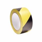 BEDAX Banda de marcare pentru pardoseli, 50mm x 33m, galben/negru, BEDAX (BM100102)