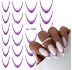  Körömmatrica - SD-1926 French ombre