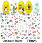  Körömmatrica - EB026 Karácsony