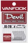 Vanfook DS-21R Devil 7 dropshot horog 10db (VF-DS-21R-07)