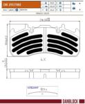 DANBLOCK set placute frana, frana disc DANBLOCK DB 2917382 (DB 2917382)