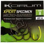 Korum Xpert Specimen Mikro szakállas horog 6, 10db (KHXSNB/06)
