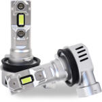  H11 led autó izzó 2db ventilátorral plug & play (FL000004)