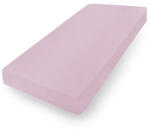 BabyMatex Prémium Légáteresztő Jersey Gumírozott Matracvédő Lepedő Rózsaszín Színben 60x120cm (5902675020381)