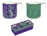Easy Life Porcelán bögreszett 2db-os, 300ml, dobozban, Atmosphere, Imperial Peacock (178IMPP)