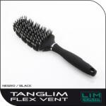  Flexibilis rugalmas nagyméretű hajkefe vaddisznó sörtével BIG LIM Tanglim FLEX VENT Black