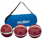 Molten Pachet 3 mingi baschet Molten marime 7: B7G4550 + 2 B7G3850 + geanta (B7G4550+2xB7G3850+EB)