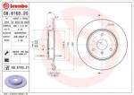 BREMBO Disc frana BREMBO PRIME LINE - UV Coated 08.8163. 21 (08.8163.21)