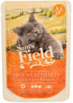 Sam's Field True Meat Fillets Monoprotein Gabonamentes Alutasakos Macskaeledel (Csirke és Sütőtök) - 85 g