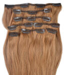 HairExtensionShop Csatos Emberi Póthaj Standard Aranybarna Színben 40cm (Szín #10) (RC4010)