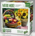 KS Games - Puzzle Fructe și floarea-soarelui - 1 000 piese Puzzle