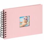 Walther Design Album foto GuestBook Wire-o Fun roz, 23x17 cm (SA-109-BR)