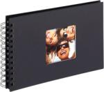 Walther Design Album foto GuestBook Wire-o Fun Wedding negru, 23x17 cm (SA-109-B)