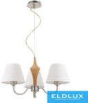 ELDLUX Csillár 3×E14 fekete (HLH-24211-3) - dreamlighting