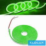 ELDLUX UNIVERSO Neon LED szalag 12v 2835-120D-8w/M Zöld IP65 5M (U-12V-V)