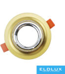 ELDLUX süllyesztett spot lámpatest GU10 Max 60w arany/króm (P25-O) - dreamlighting
