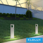 ELDLUX kerti lámpa LED 12w 600lm 4000k IP65 170×70×500mm fehér (ES60-BN)