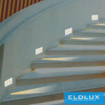 ELDLUX süllyesztett LED lámpatest PIR 1.3w 25lm 3000k 3m-120°-45sec IP20 fehér (XGGYD-001BC) - dreamlighting
