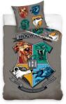 Carbotex Harry Potter ágyneműhuzat szett - Roxforti házak (HP201041)
