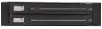 StarTech StarTech. com HSB220SAT25B beépítő keret 8, 89 cm (3.5") Foglalat panel Fekete (HSB220SAT25B)