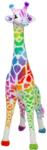 Melissa & Doug Girafa gigant Rainbow 138 cm (32203)