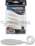 Biwaa TAILGUNR CURLY 2.5" 6.3cm 008 Pearl White (B002062) - turfishing