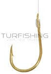 Kamasaki Kötött Horog Chinu 1/0 Gold 10db/cs (40921100)