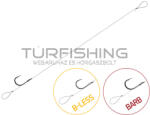 Delphin Kötött horog Delphin FLR Loop / 6db 8cm / 0, 22mm / BARB #10 (101004233) - turfishing