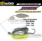 Biwaa SPINNERBAIT DOGON 3/4oz 21gr 07 Sexy Shad-Silver Blades (B001568) - turfishing