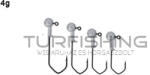EnergoTeam Twisterfej Natúr 4/0 Eurojig 15g (59010415)