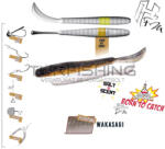 Herakles LEFTAIL WORM 3.4" 8.6cm FLOATING Wakasagi (ARHKLWS25F) - turfishing