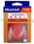 Mustad In-line Triple Grip, Red Tinsel, 2 2db/csomag (m4335002)