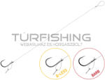 Delphin Kötött horog Delphin FLR D-rig / 6db 8cm / 0, 22mm / B-LESS #6 / Sting 7mm (101003780)
