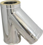 Rogher Ramificatie Y, 45 gr, inox izolat, diam int 200 , ext 300 mm (SK1024)