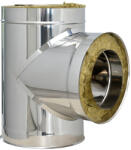 Rogher Ramificatie T, 90 gr, inox izolat, diam int 160 , ext 260 mm (SK1019)