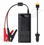Baseus Baseus szivargyújtós inverter (2 AC, USB, Type-C, 240V CN/EU, 500W, LED jelzés + indítókábel) FEKETE töltő