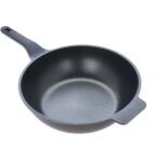 NEOKLIEN Tigaie Wok NeoKlein PH-WP30 pentru Plita cu Inductie 30CM Negru (PH-WP30)