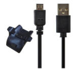 Gigapack Töltő csatlakozó (adapter kábel, 100cm) FEKETE