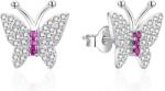 Agato Ezüst fülbevaló Pillangók cirkónium kövekkel AGT-E112PWF