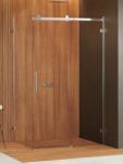 NEW TRENDY Softi X cabină de duș 100x90 cm dreptunghiular crom luciu/sticlă transparentă EXK-5274 (EXK5274)