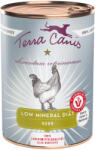 Terra Canis 6x400g Terra Canis Alimentum Veterinarium Low Mineral Diet csirke nedves kutyatáp