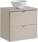 Comad Set dulap Comad Viva Cashmere VIVA CASHMERE 82-60-2S, lavoar Comad Domi UN-DOMI-MW 78249MW, NOVA CASHMERE 89-60 (SETVICBCASHMERE60CMSUNDOMIMW)