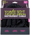 Ernie Ball 30' Coil Cable Straight/Straight Black