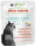 Almo Nature 6x50g Almo Nature HFC Hydration Help Csirkehúsleves & csirkefilé nedves macskatáp