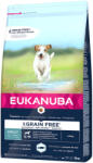 EUKANUBA 2x3kg Eukanuba Grain Free Adult Small / Medium Breed tengeri hal száraz kutyatáp