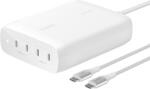 Belkin BOOST CHARGE PRO 200W 4-Port USB-C GaN Töltő - Fehér