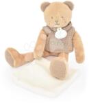 Doudou Ursuleț de pluș Bear Sweety Doudou et Compagnie în ambalaj cadou maro 25 cm de la 0 luni (DC4187)