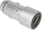 DVICED Autós töltő 1 USB-A, 1 USB-C - Fém
