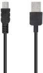 MH Protect Mini USB adat- és töltőkábel 3m fekete